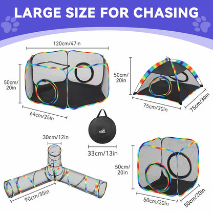 Mesh Cat Tent with Free Carry Bag