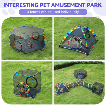 Mesh Cat Tent with Free Carry Bag