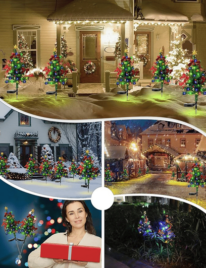 Solar Christmas Trees Lights