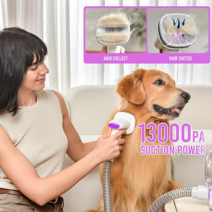 Dog Grooming Vacuum Kit