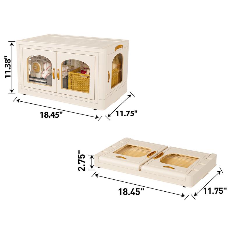 Plastic Storage Bin with A Lid